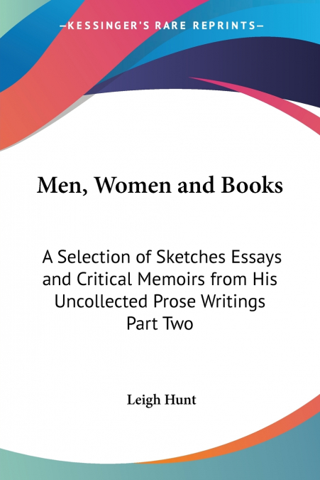 Men, Women and Books
