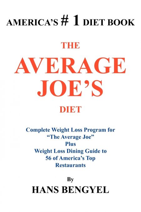 THE AVERAGE JOE’S DIET