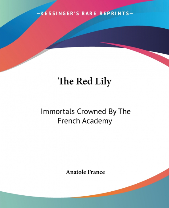 The Red Lily