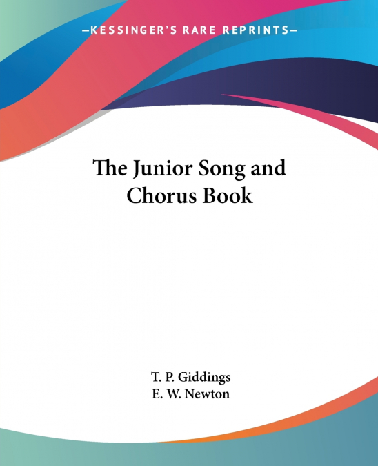 The Junior Song and Chorus Book