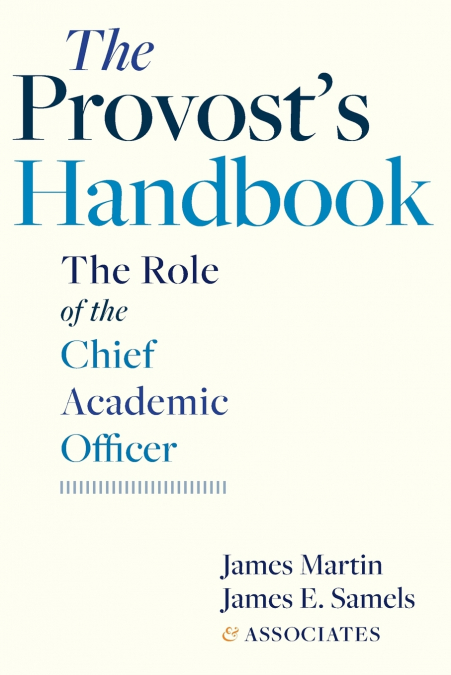 Provost’s Handbook