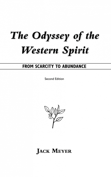 The Odyssey of the Western Spirit