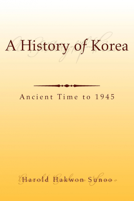 A History of Korea