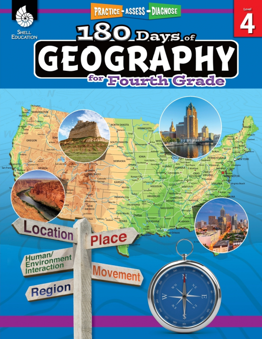 180 Days of Geography for Fourth Grade