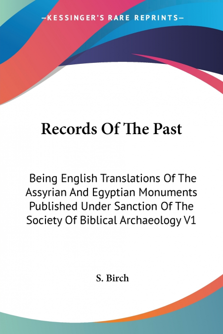 Records Of The Past