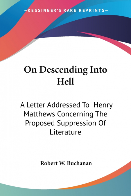 On Descending Into Hell