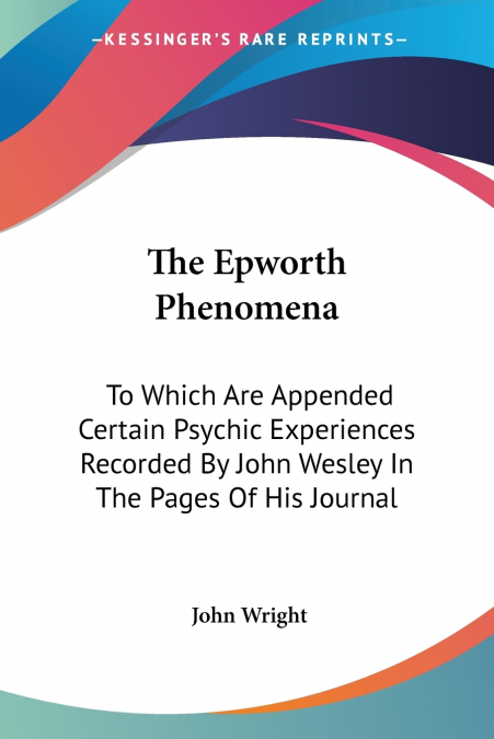 The Epworth Phenomena