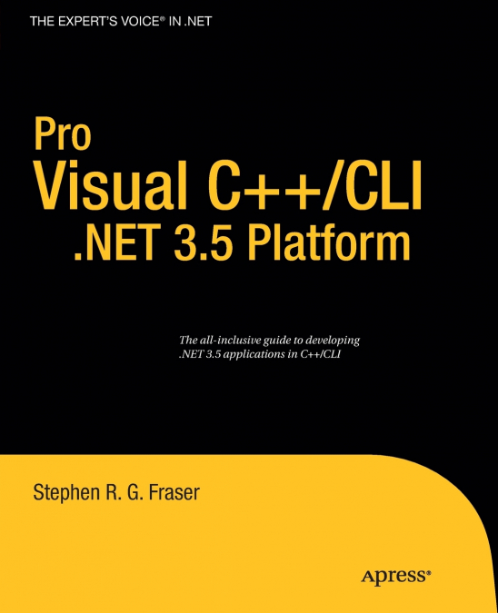 Pro Visual C++/CLI and the .NET 3.5 Platform