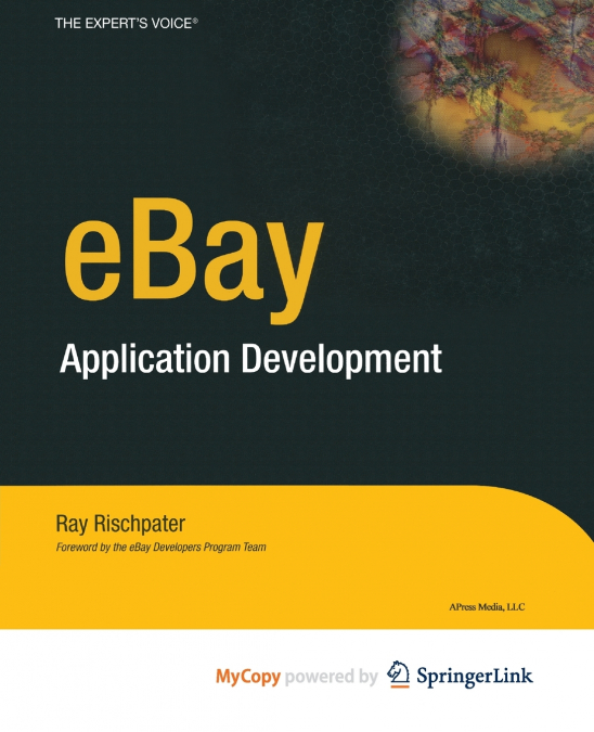 eBay Application Development