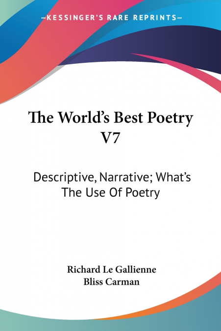 The World’s Best Poetry V7