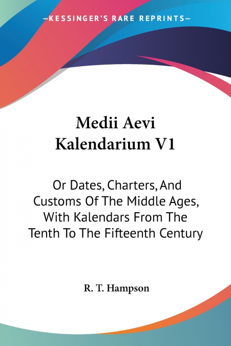 Medii Aevi Kalendarium V1