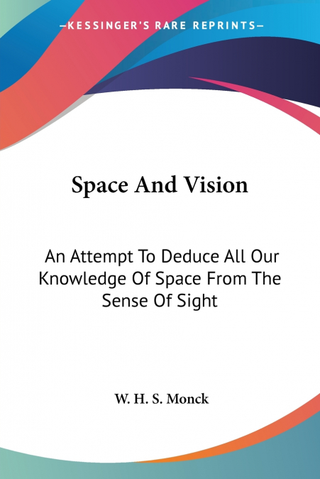 Space And Vision