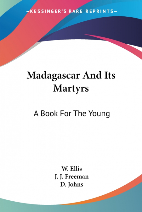 Madagascar And Its Martyrs
