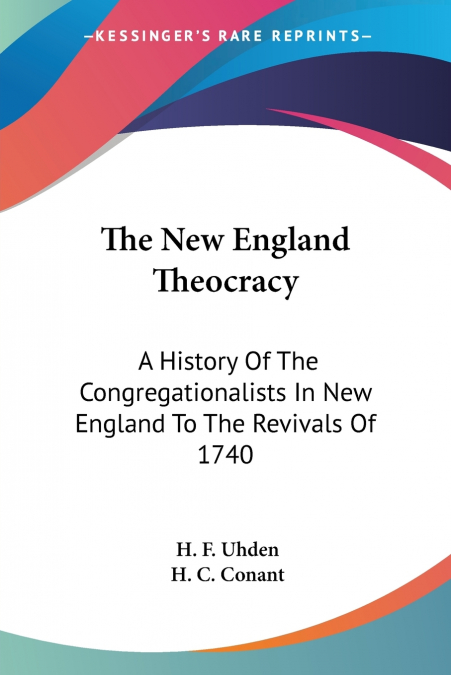 The New England Theocracy
