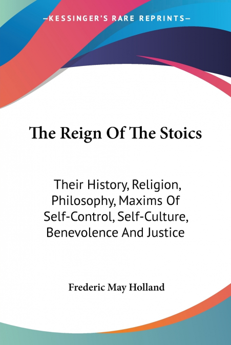 The Reign Of The Stoics