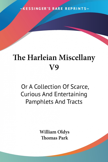 The Harleian Miscellany V9