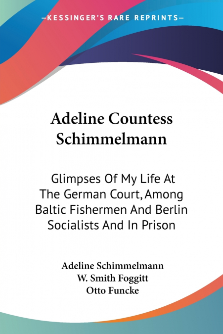 Adeline Countess Schimmelmann