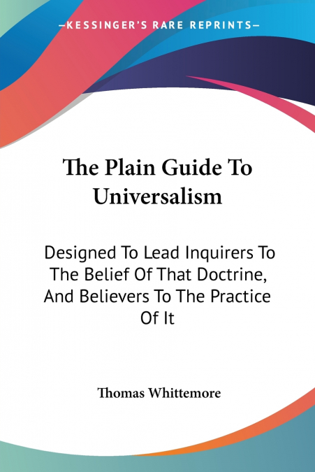 The Plain Guide To Universalism