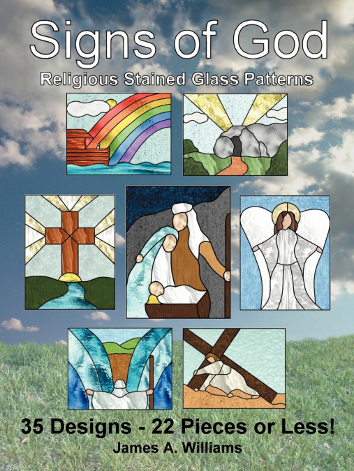 Signs of God Religious Stained Glass Patterns