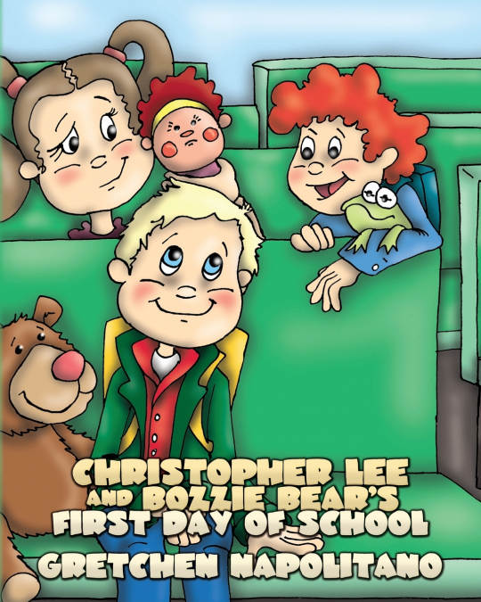 Christopher Lee and Bozzie Bear’s First Day of School