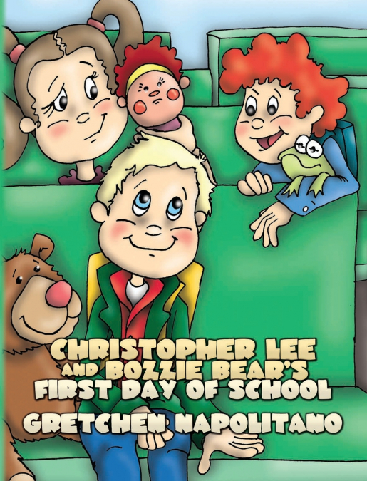 Christopher Lee and Bozzie Bear’s First Day of School