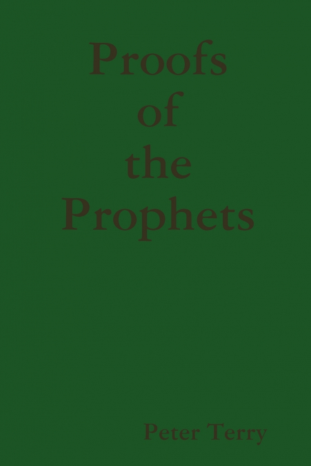 Proofs of the Prophets