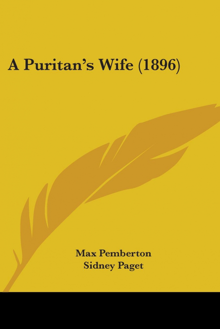 A Puritan’s Wife (1896)