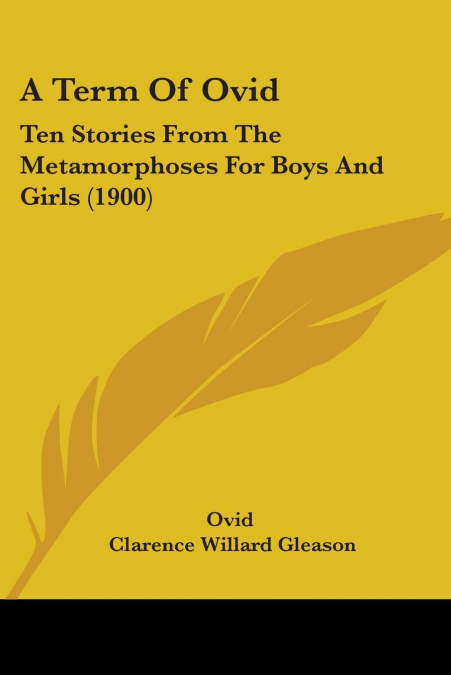 A Term Of Ovid