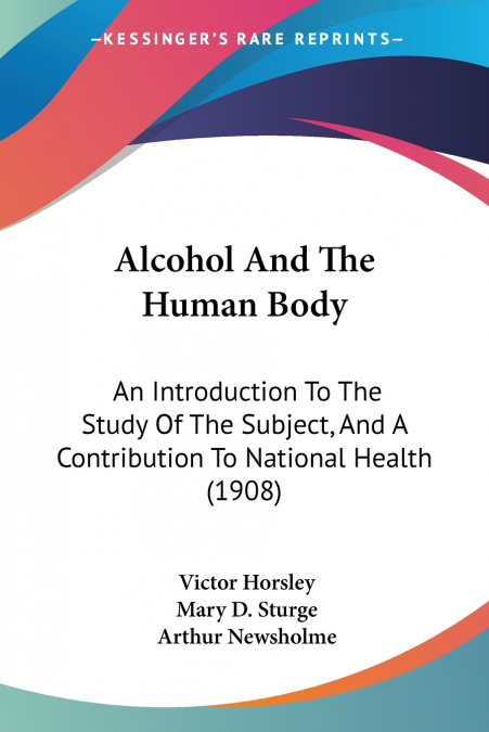 Alcohol And The Human Body