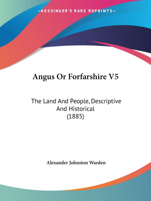 Angus Or Forfarshire V5