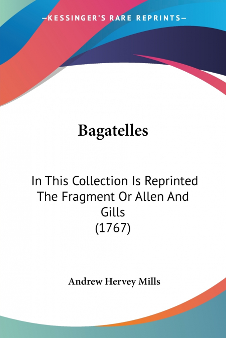 Bagatelles