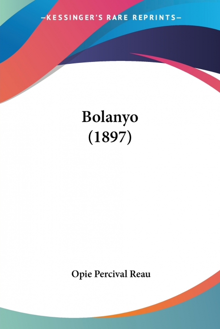 Bolanyo (1897)