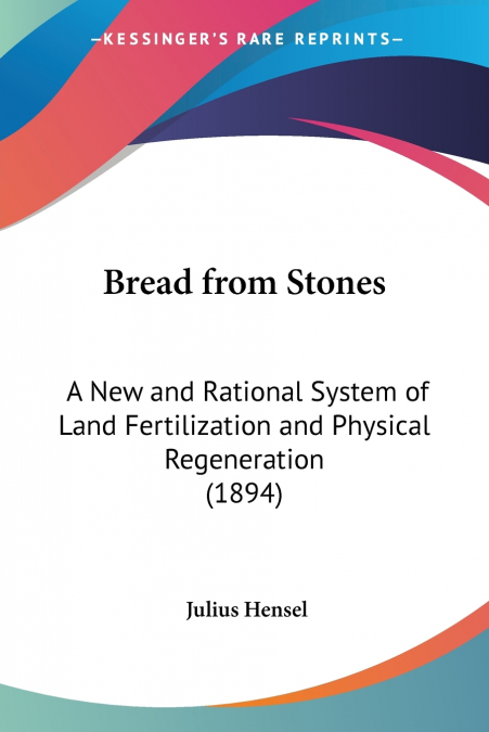 Bread from Stones