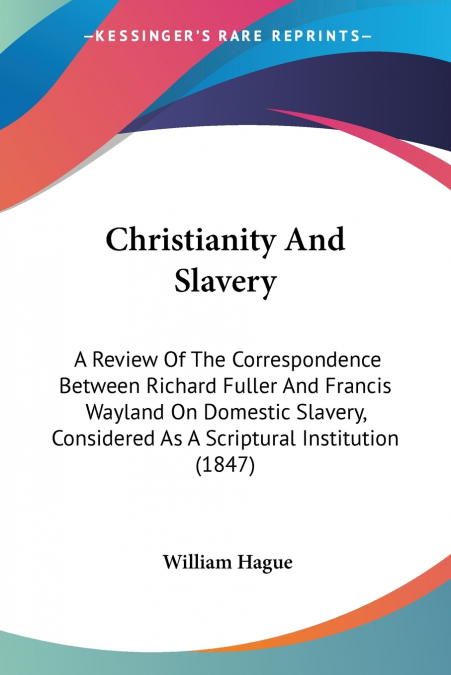 Christianity And Slavery