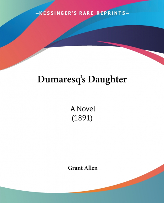 Dumaresq’s Daughter
