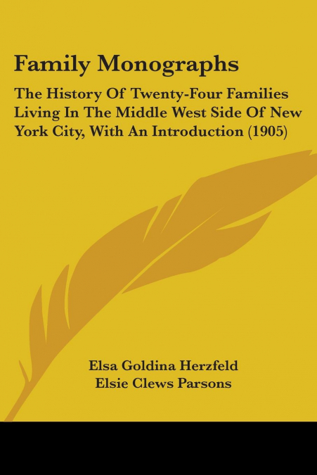 Family Monographs