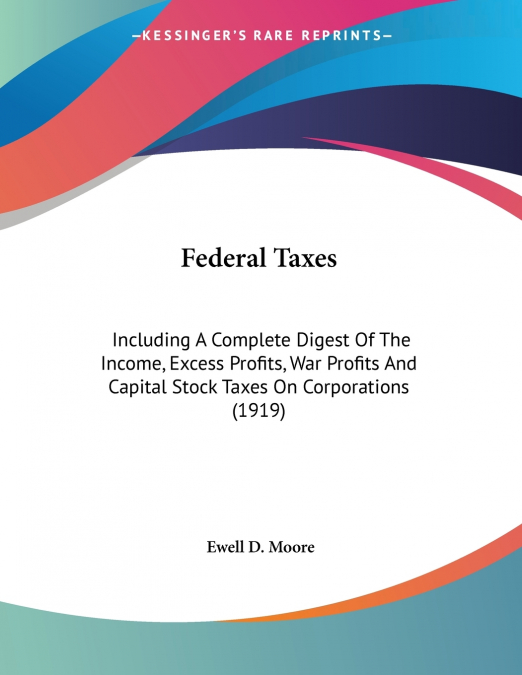 Federal Taxes