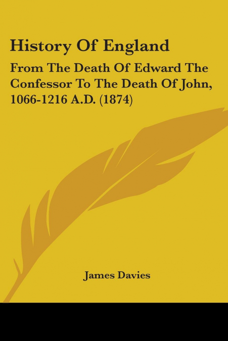 History Of England
