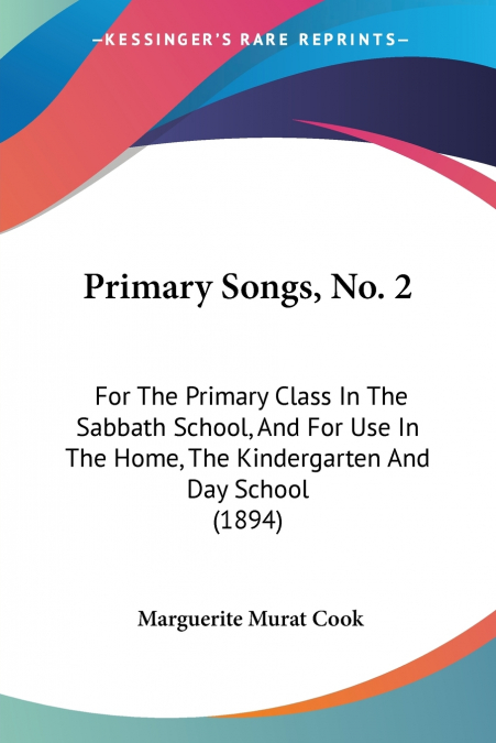 Primary Songs, No. 2