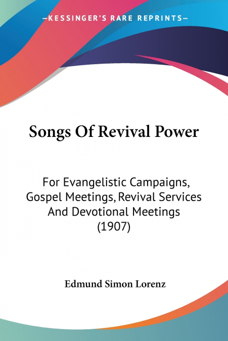 Songs Of Revival Power