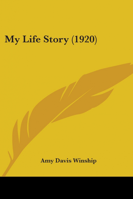 My Life Story (1920)
