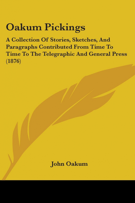 Oakum Pickings