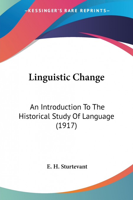 Linguistic Change