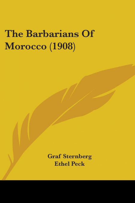 The Barbarians Of Morocco (1908)