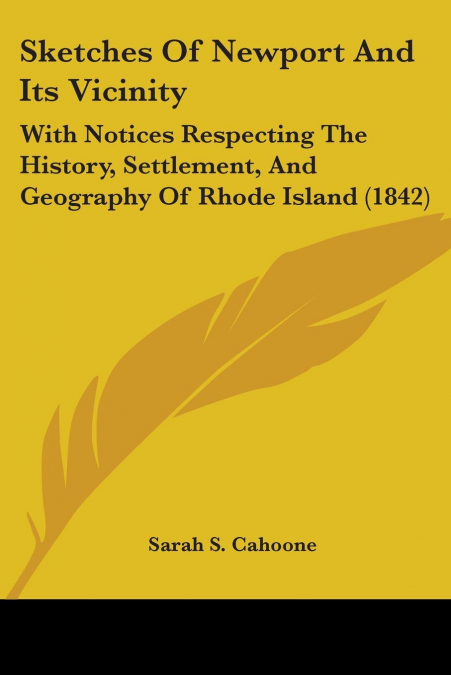 Sketches Of Newport And Its Vicinity