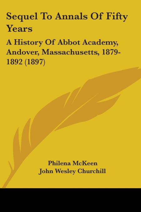 Sequel To Annals Of Fifty Years
