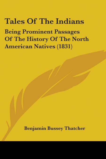 Tales Of The Indians