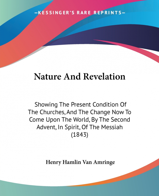 Nature And Revelation