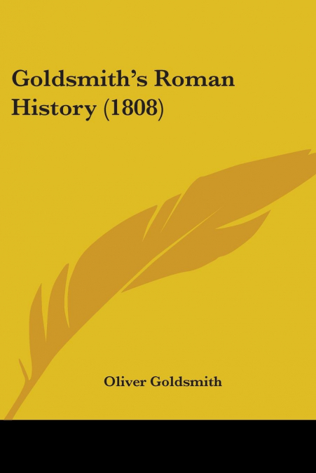 Goldsmith’s Roman History (1808)