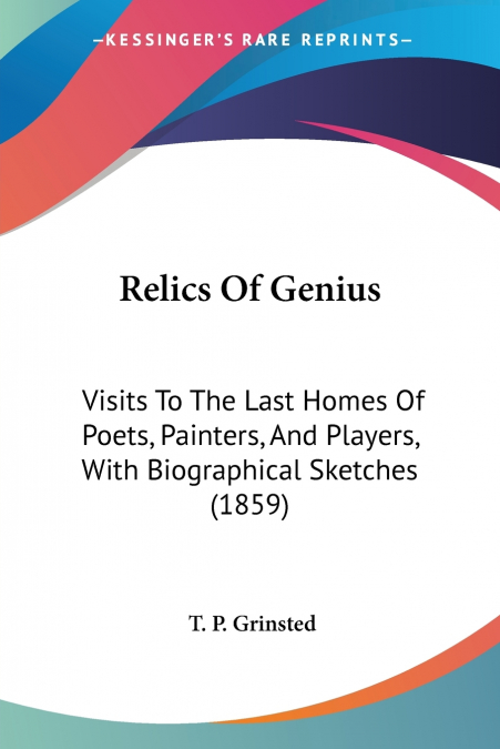 Relics Of Genius